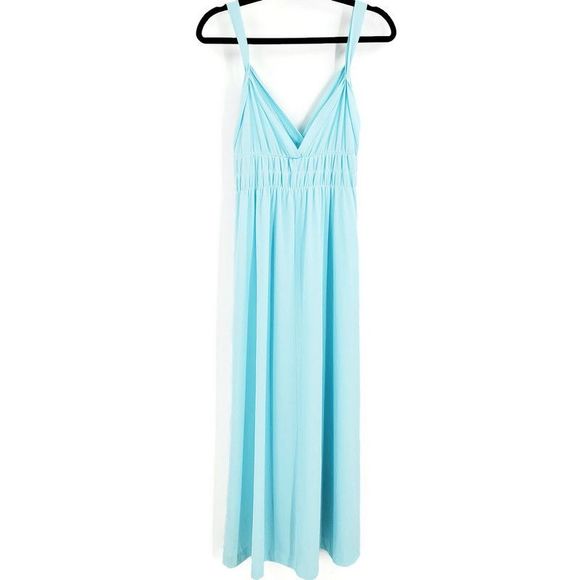 Gossard Atremis Light Blue Nighgown House Dress - Picture 2 of 10